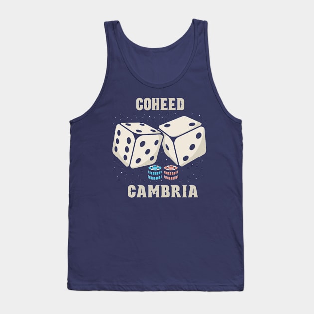 Dice Coheed Cambria Tank Top by Hsamal Gibran